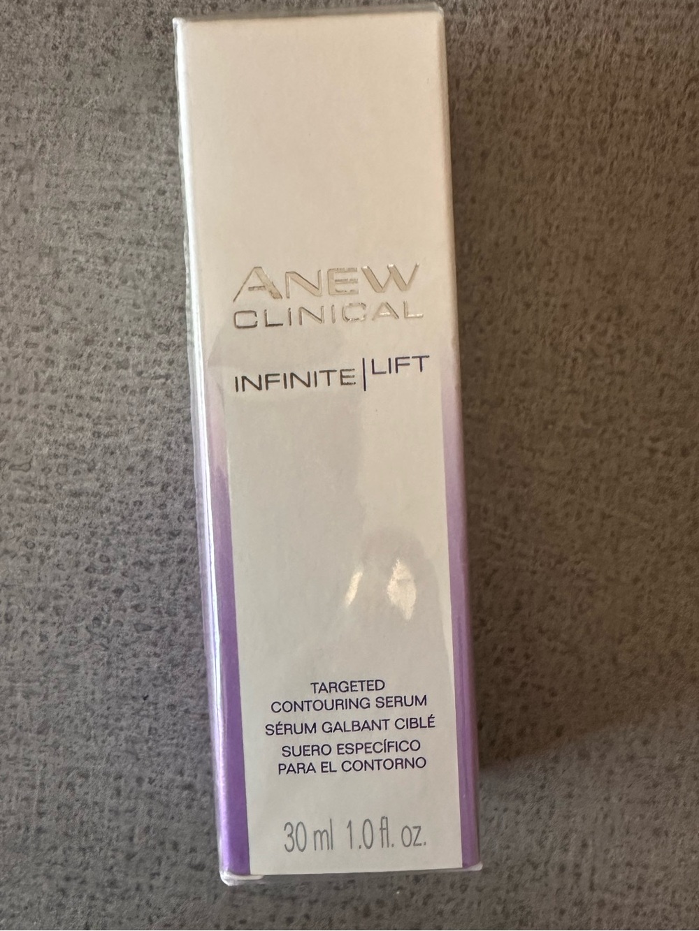 Avon Anew Clinical Infinite Lift Targeted Contouring Serum - White, Purple